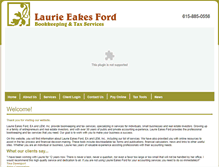 Tablet Screenshot of laurieeakesford.com